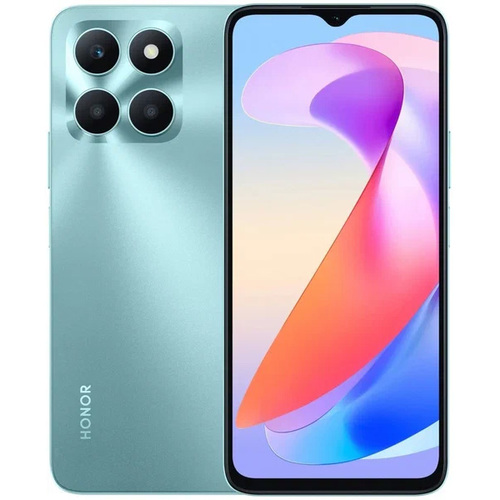 Телефон Honor X6a 128Gb Ram 6Gb Cyan Lake фото 