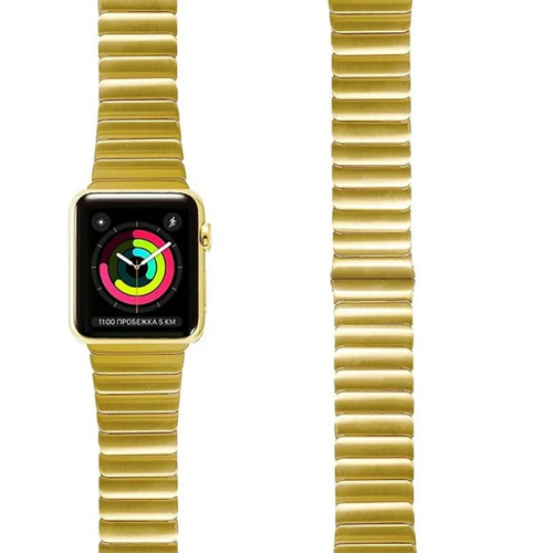 Ремешок Lyambda Canopus для Apple Watch Series 38/40 mm Gold фото 