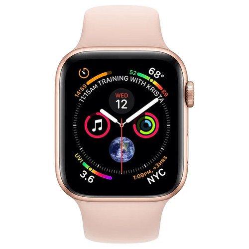 Умные часы Apple Watch Series 4 40mm Aluminum Case with Sport Band Rose Gold фото 