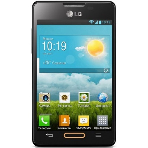 Телефон LG E440 Optimus L4 II Black фото 