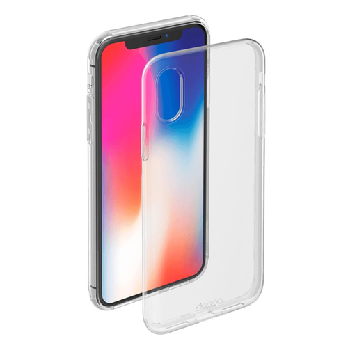 Накладка силиконовая Deppa Gel Case iPhone X Clear