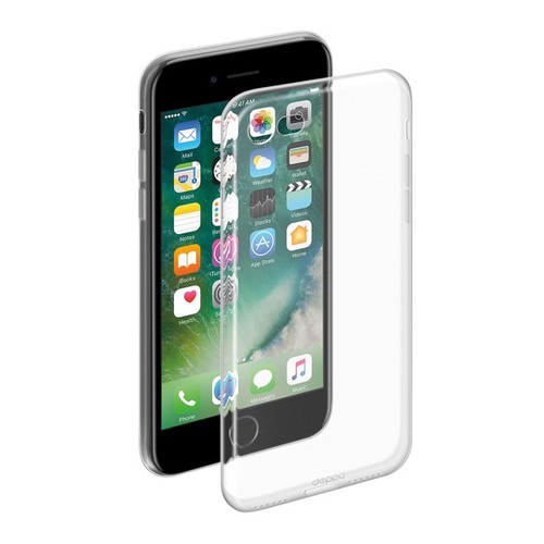 Накладка силиконовая Deppa Gel Case iPhone 7 / iPhone 8 Clear фото 