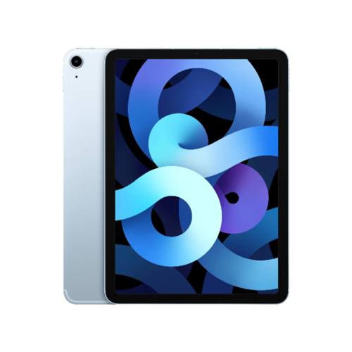 Планшет Apple iPad Air 4 WI-FI+Cellular 256Gb (Apple A14 Bionic/10.9"/256Gb)A2072 Sky Blue фото 