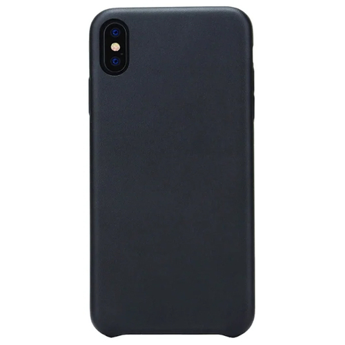 Накладка кожаная G-Case Slim Premium для IPhone XS Max Black фото 