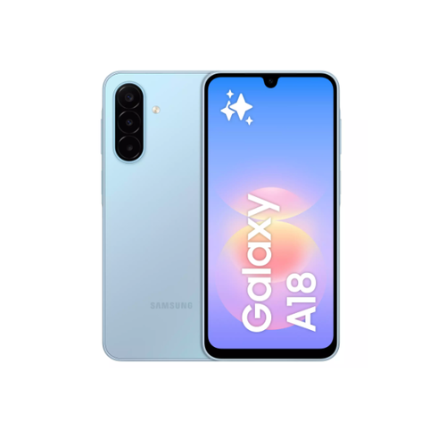 Телефон Samsung A185F/DS Galaxy A18 128Gb Ram 4Gb Light Blue фото 