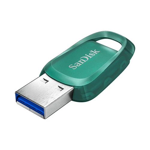 USB накопитель Sandisk Ultra ECO USB 3.2 (128Gb) Sea Wave фото 